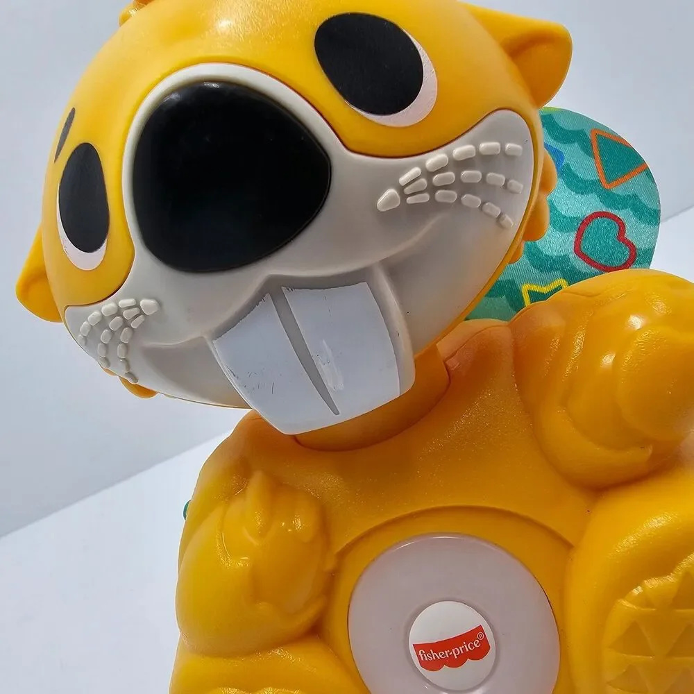 Fisher Price Linkimals Boppin Beaver Musical Interactive Developmental Working